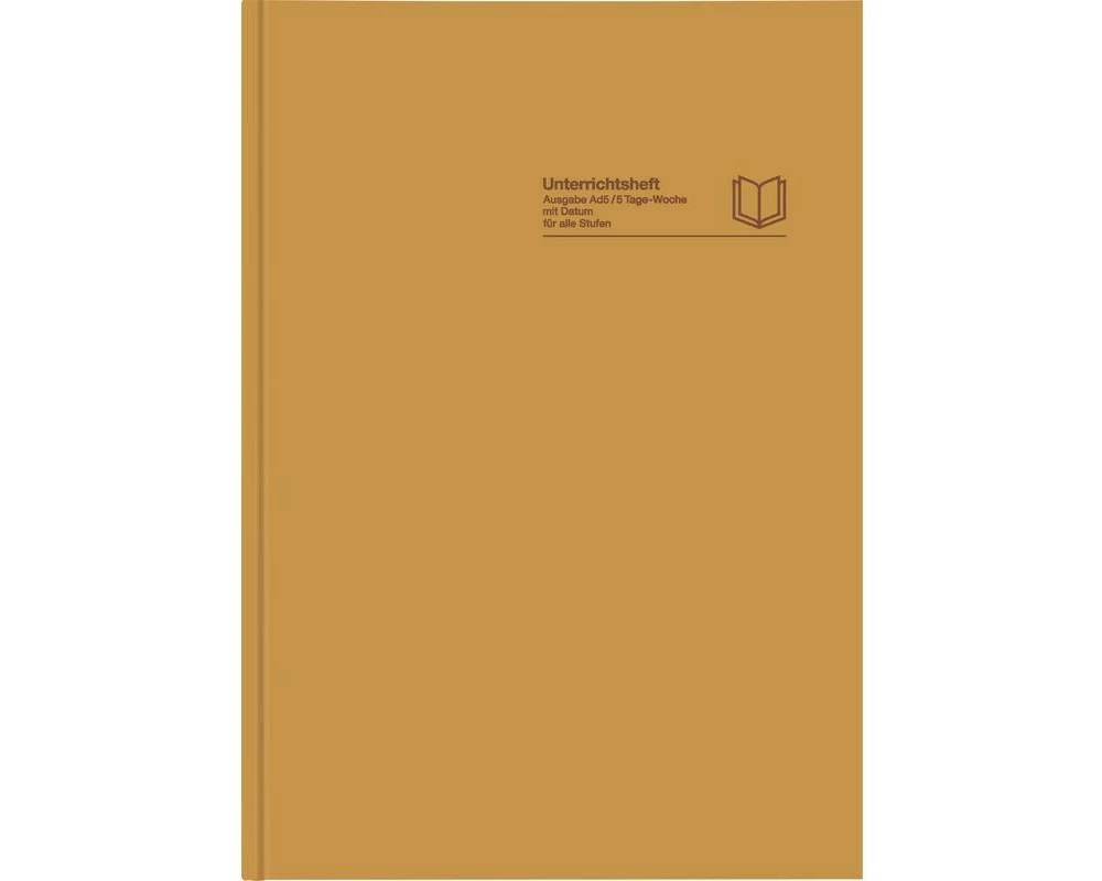 Clevs Unterrichtsheft für alle Stufen 2026 / 2027, 52 KW, Gold