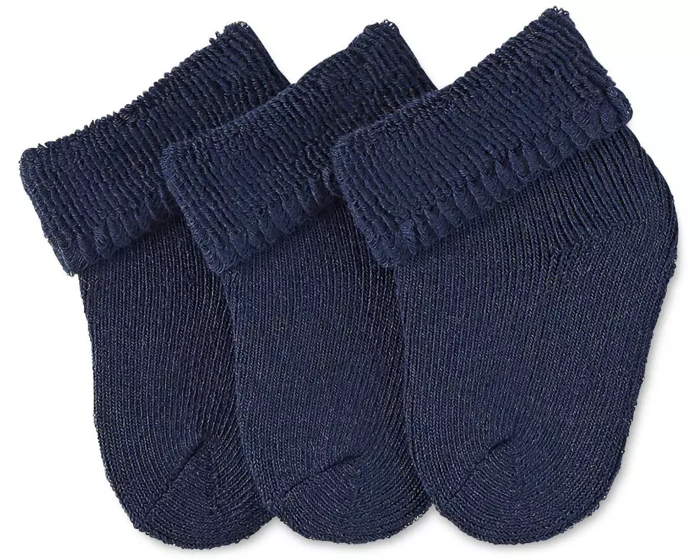 Sterntaler Socken 3er Set Marine Gr. 50/56