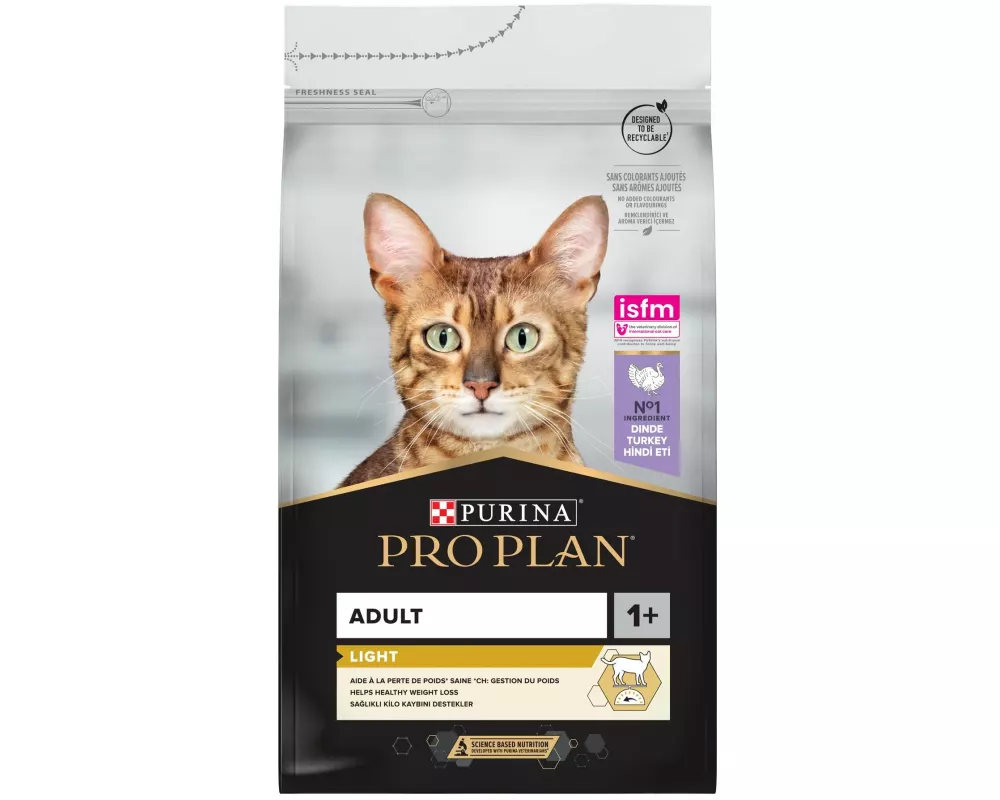 Purina Pro Plan Trockenfutter Light Adult Truthahn 3 kg