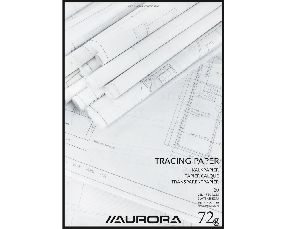 AURORA Transparentpapier A3 CA120 75g 20 Blatt