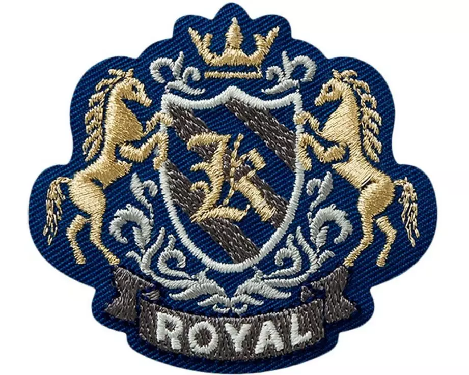 Mono-Quick Aufnäher Wappen Royal College 1 Stück