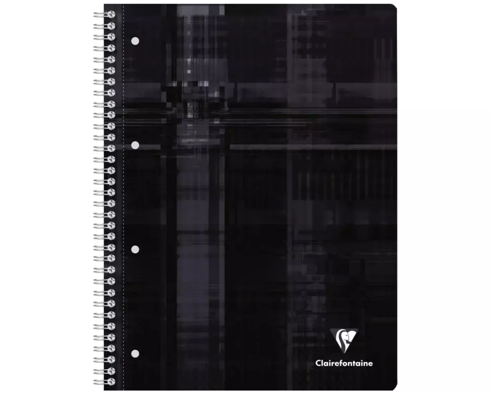 Clairefontaine Schulheft Studio, 80 Blatt, A4, 5 mm kariert, assortiert