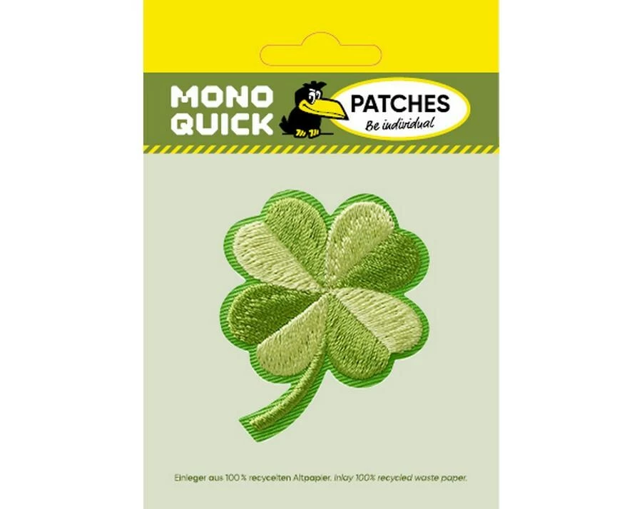Mono-Quick Aufnäher Kleeblatt 1 Stück
