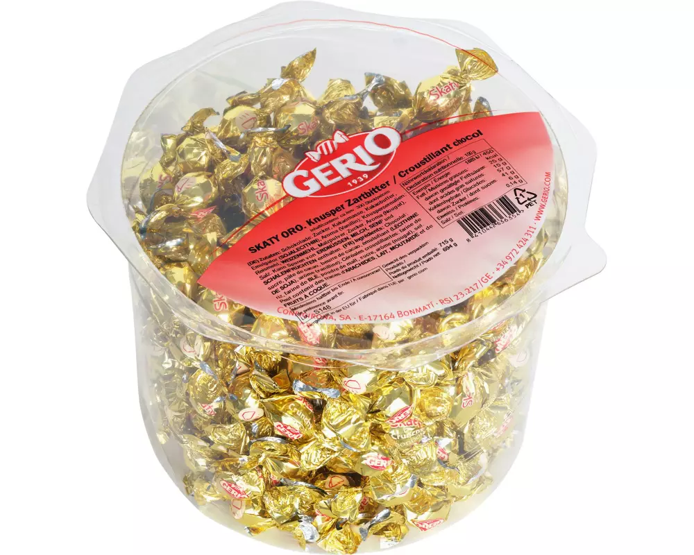 Gerio Knusperpraline zartbitter ~300 Stk. 694 g