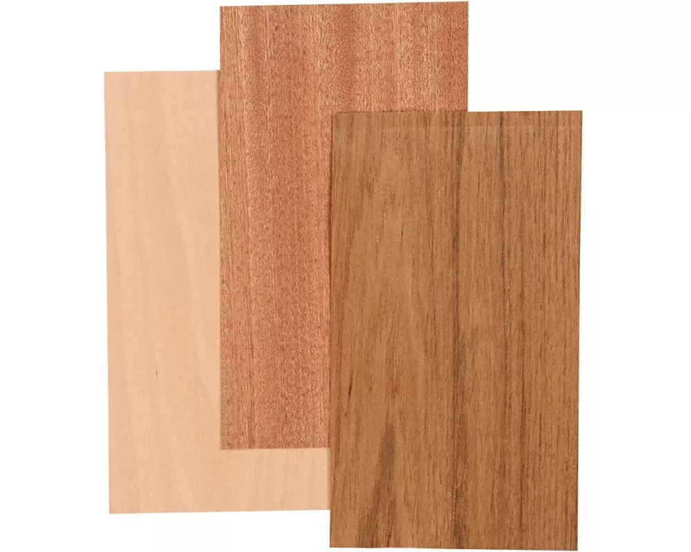Creativ Company Furnierplatten Bambus, 12 x 22 cm, 0.75 mm