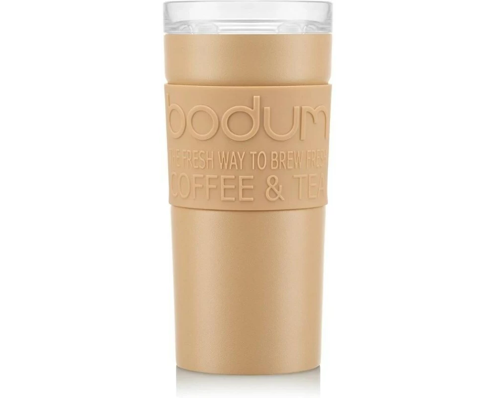 Bodum Travel Mug Iced Vanilla Latte, Vanilla, 0.35 l