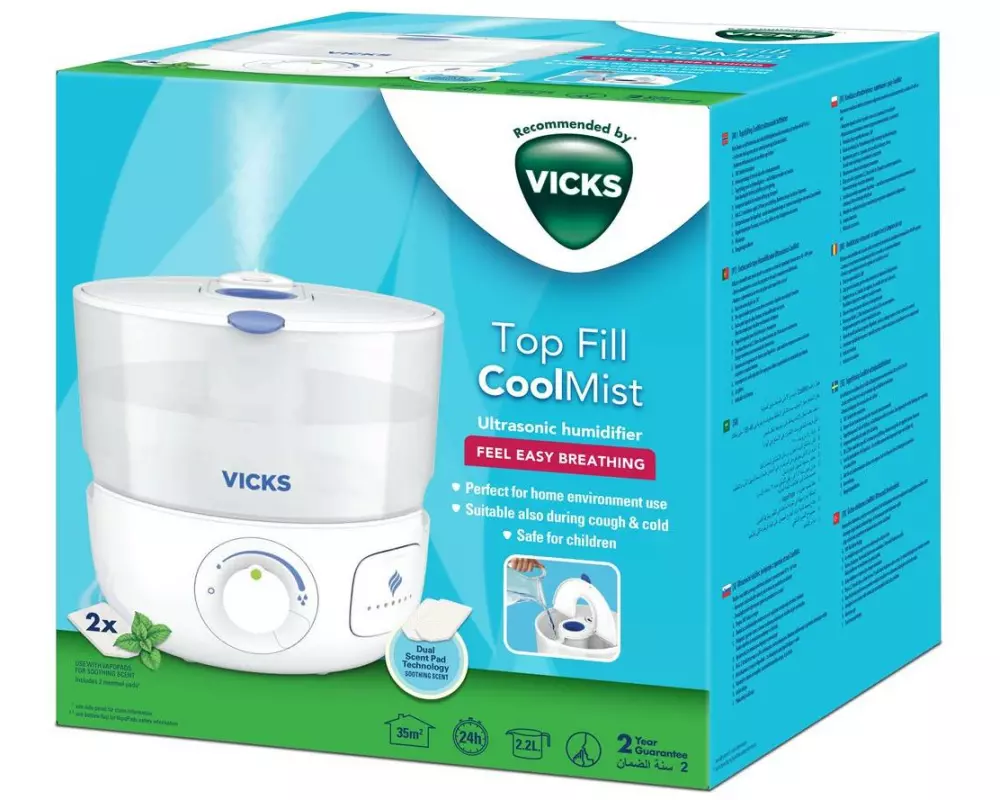 Vicks Luftbefeuchter Kaltluft Ultraschall VUL585E