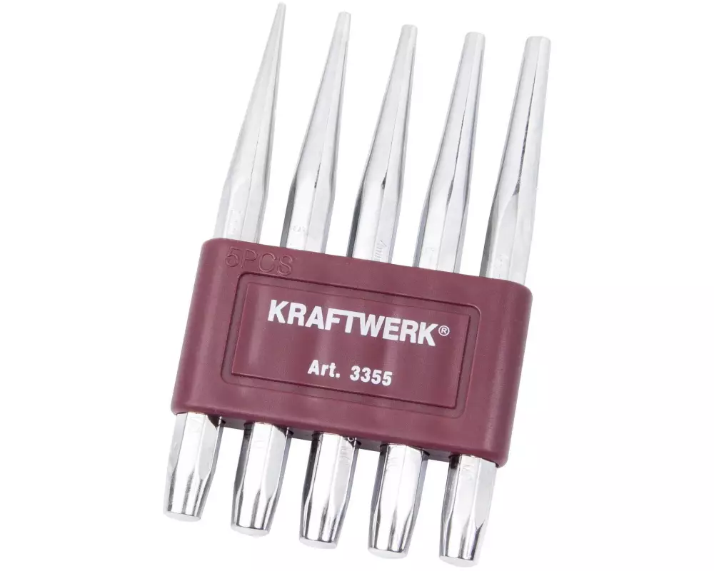 Kraftwerk Durchschlag-Satz 2-6 mm 5-teilig