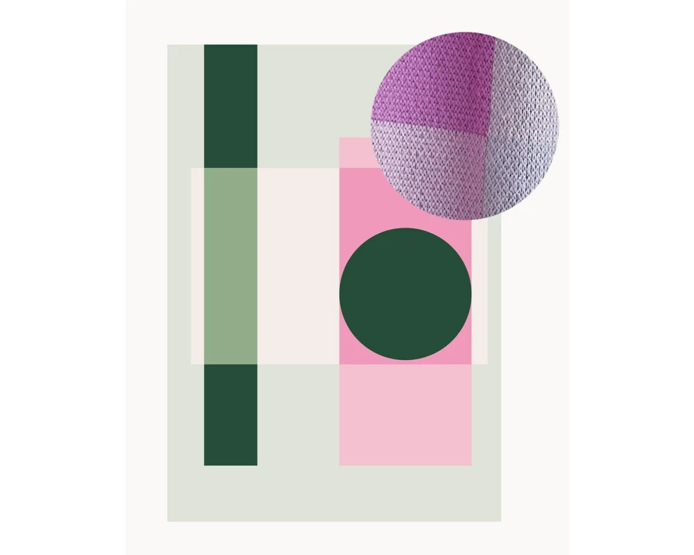 Chic Mic Decke Colorful shapes 140 x 200 cm