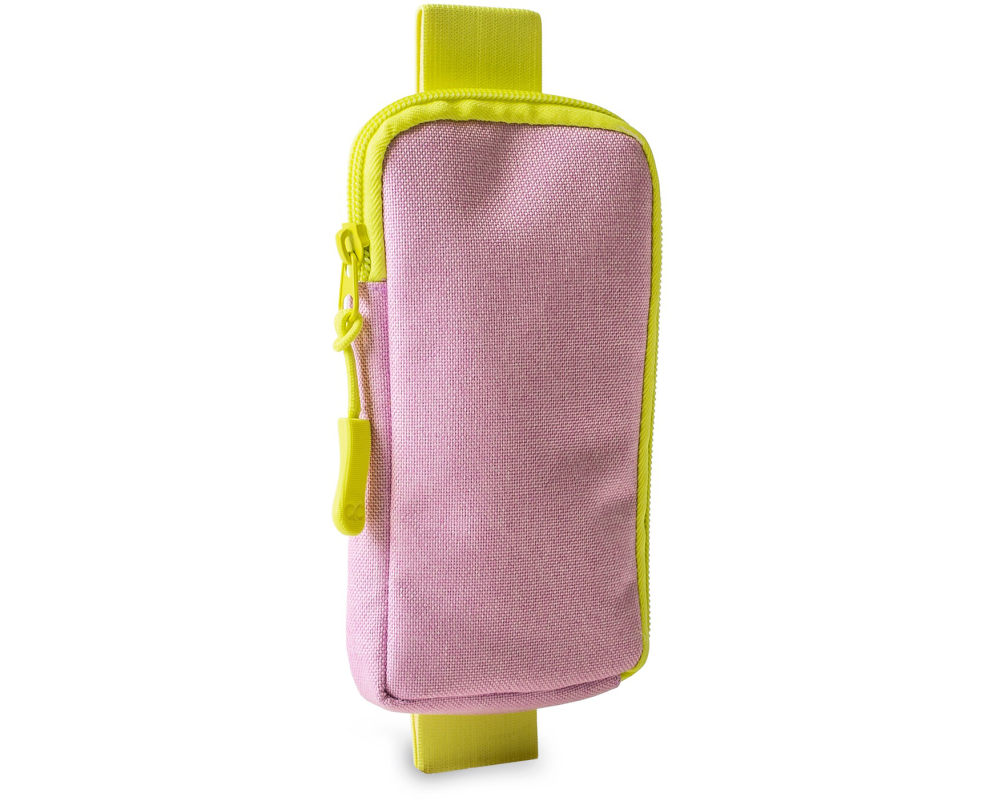 ROOST Notizbuch Tasche 16x8x2mm 497789 bubble gum pink/lime