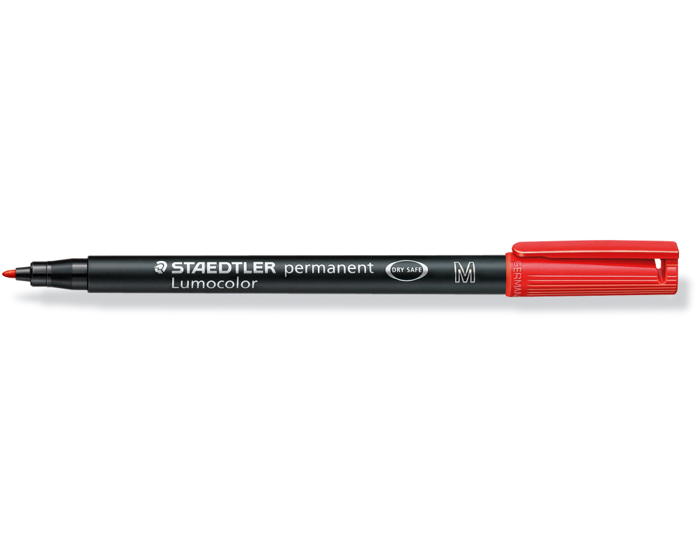 STAEDTLER Lumocolor permanent M 317-2 rot