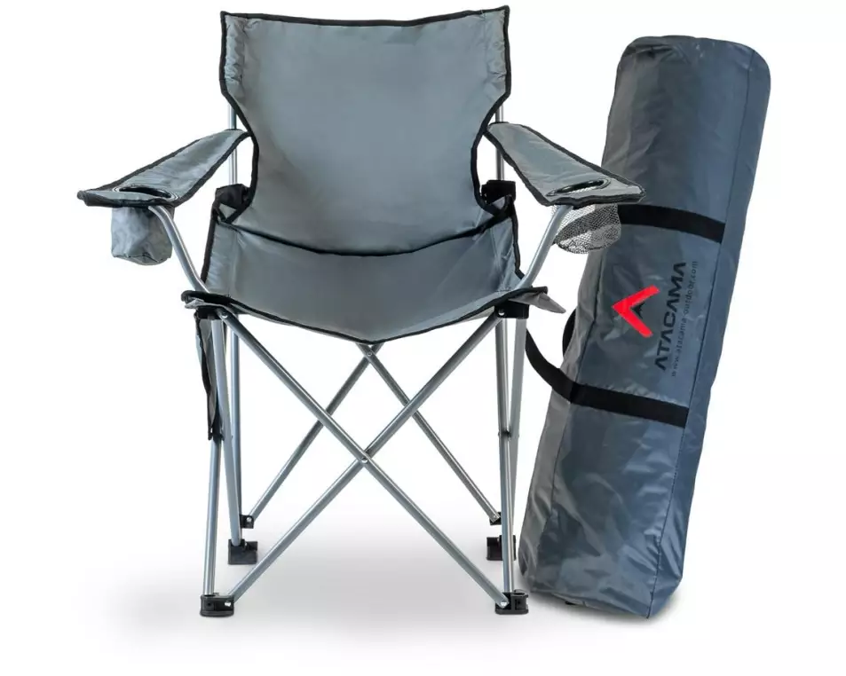 Atacama Campingstuhl Dunkelgrau