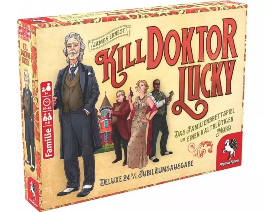 Pegasus Spiele Familienspiel Kill Doktor Lucky -DE-