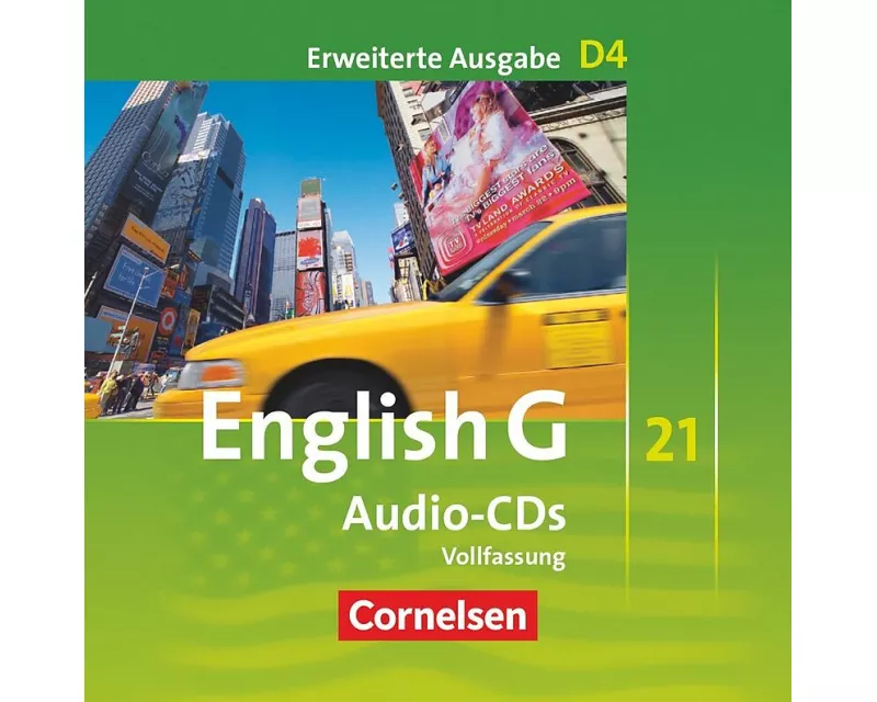 English G 21, Erweiterte Ausgabe D, Band 4: 8. Schuljahr, Audio-CDs, Vollfassung