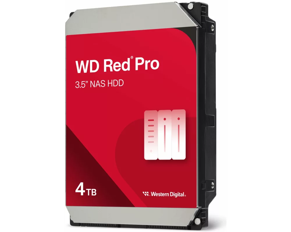 Western Digital Harddisk WD Red Pro 3.5" SATA 4 TB