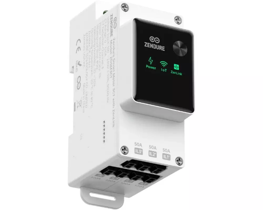 Zendure Smart Meter 3CT Stromzähler 3-Phasen LAN/WLAN