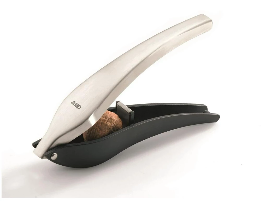 GEFU Nussknacker Manolo 21.8 cm, Schwarz/Silber