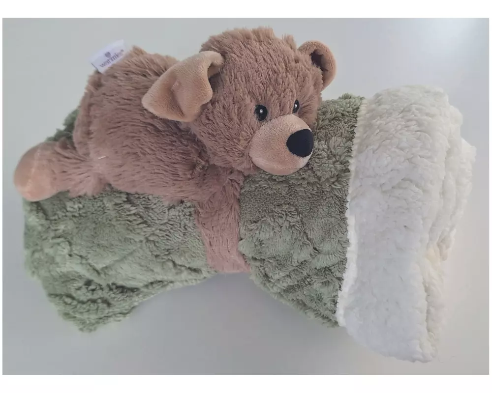 Warmies Combo Warmies & Kuscheldecke Hund