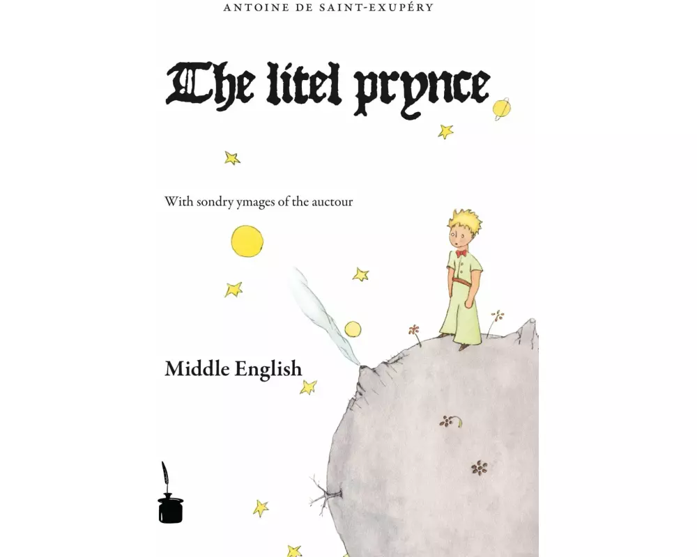 Der kleine Prinz. Le Petit Prince-Middle English
