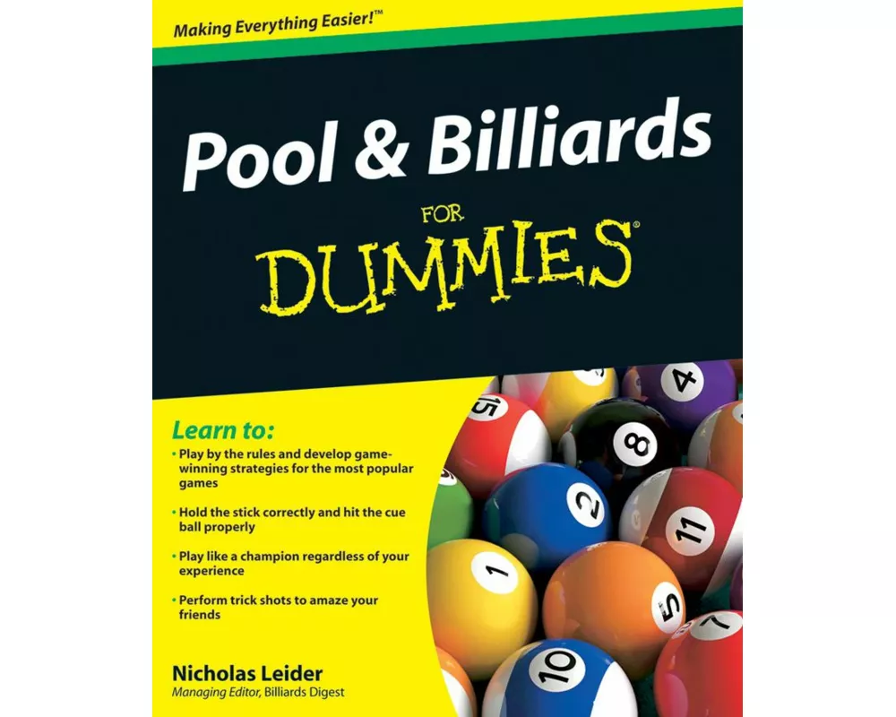 Pool and Billiards For Dummies