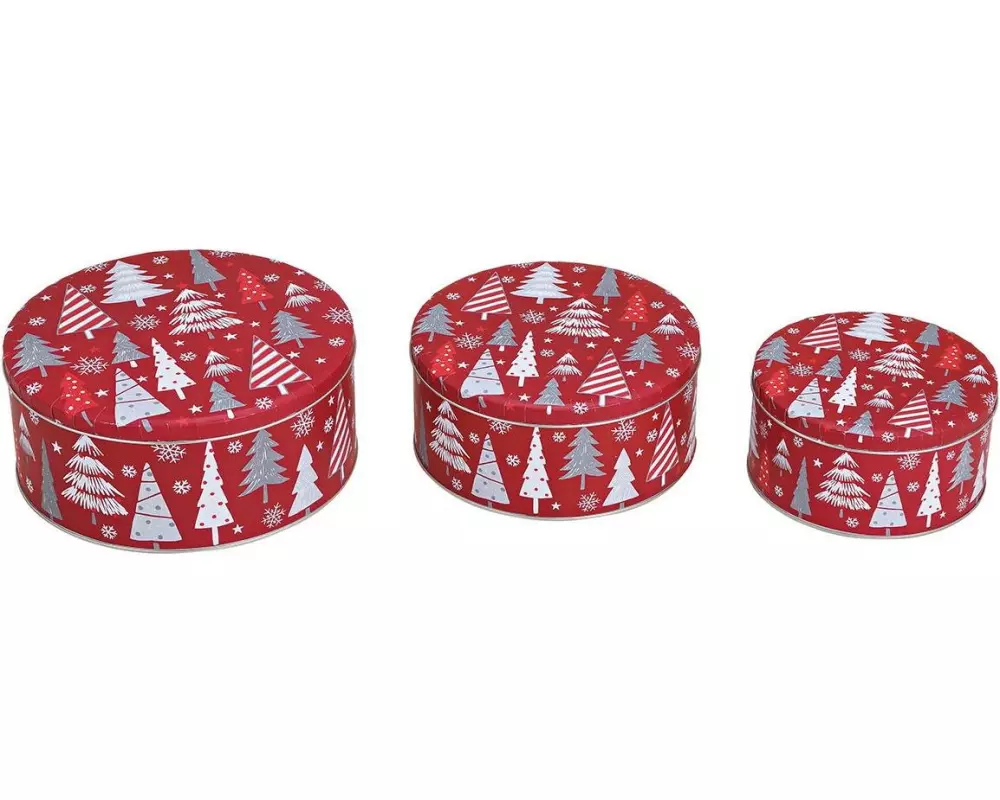 G. Wurm Guetzli-Dose Tanne 3er Set