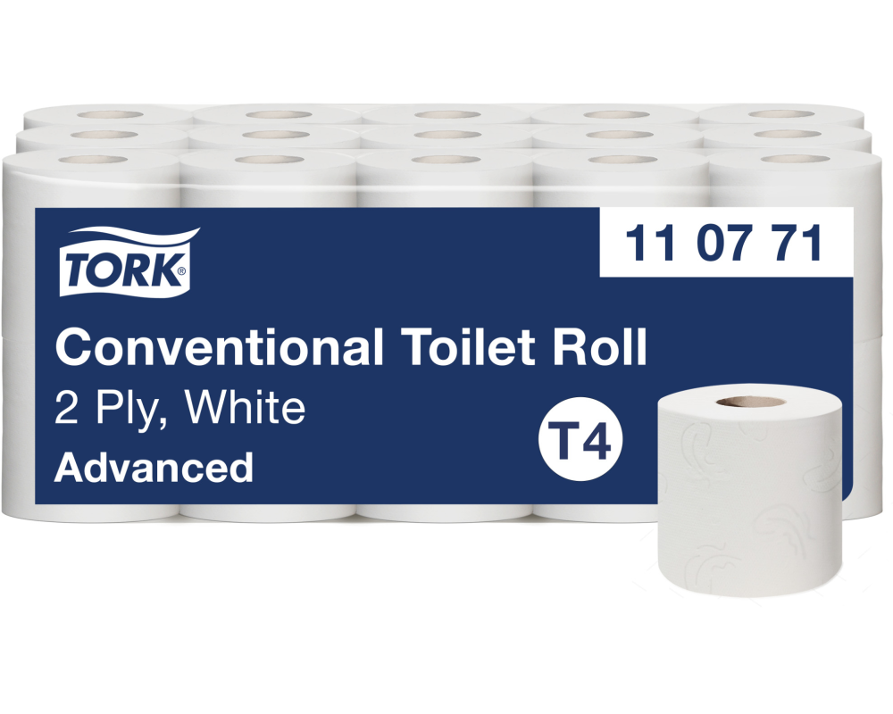 TORK Toilettenpapier T4 110771 2-lagig 30 Rollen à 48m