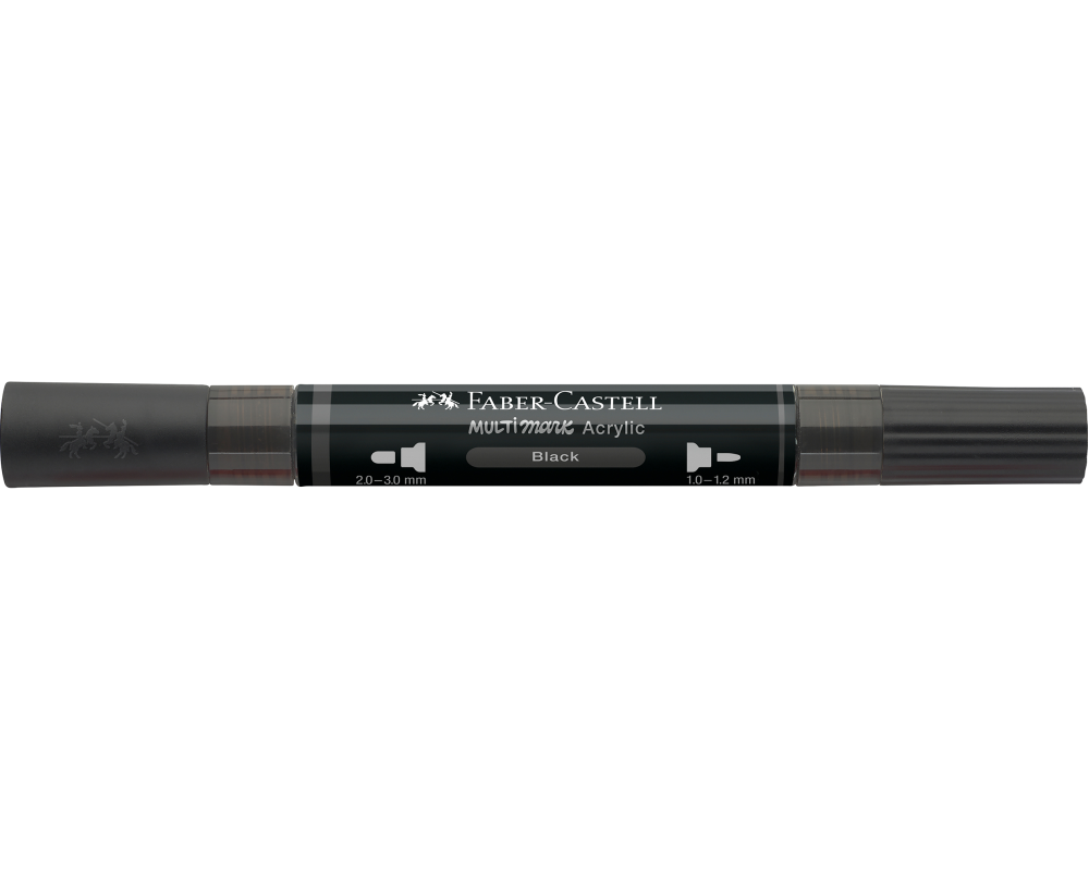 FABER-CASTELL Acrylmarker 1-3mm 185999 black