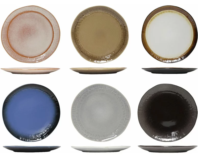 Tavola Teller Ø27cm Earth 6 Stück assortiert