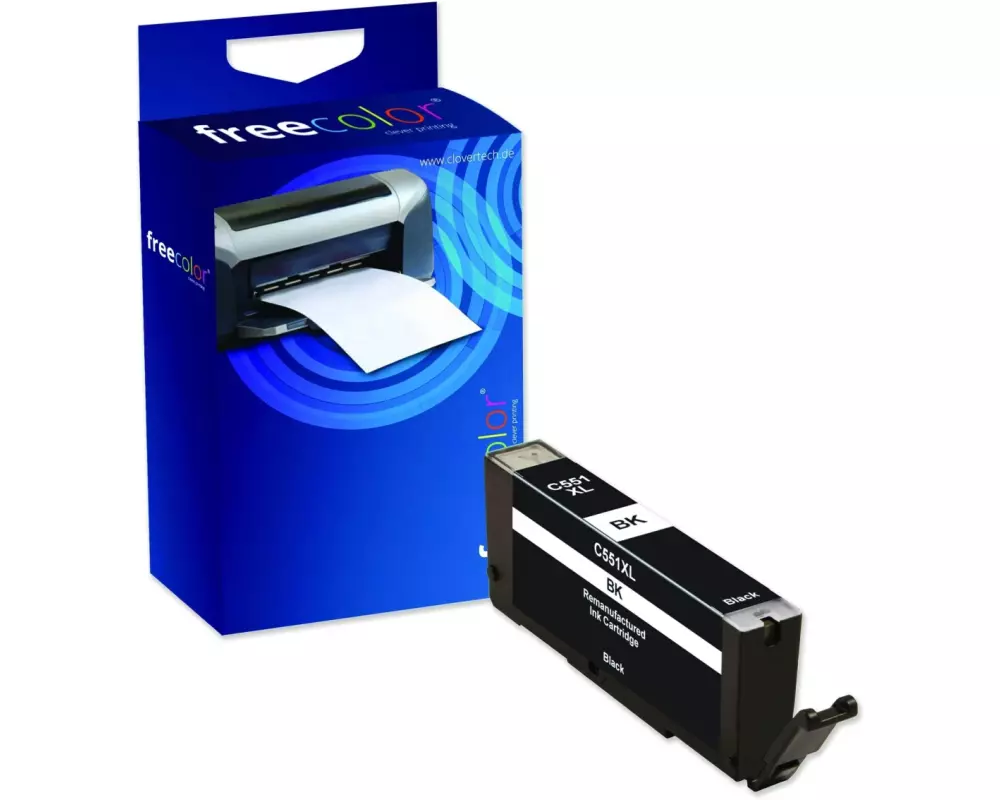 Freecolor Canon CLI-551 Black
