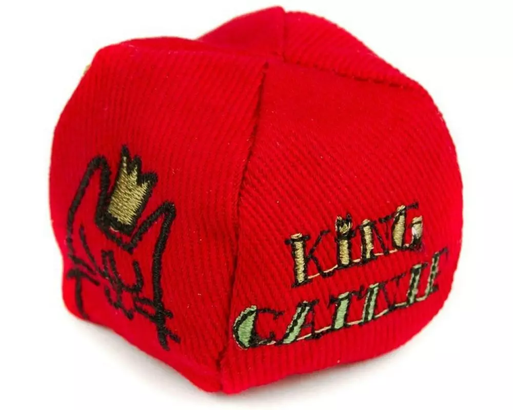 King Catnip Katzen-Spielzeug Ball 6 x 6 x 6 cm