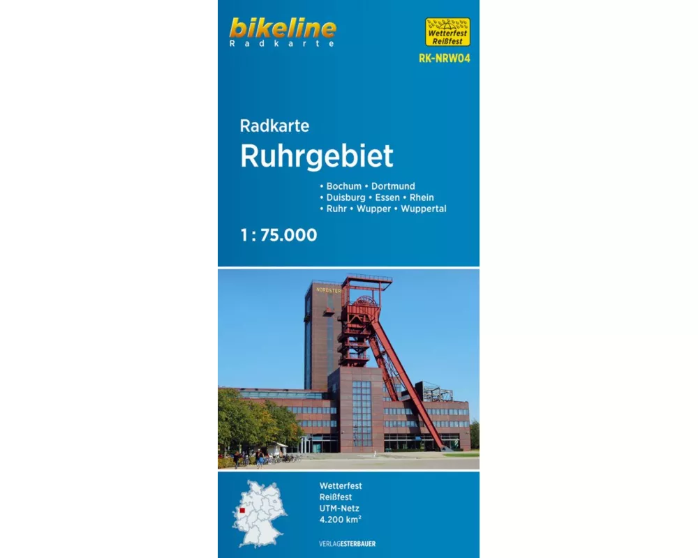 Radkarte Ruhrgebiet (RK-NRW04)