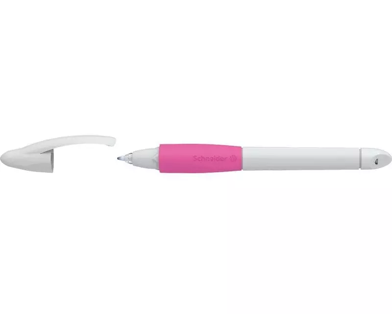 Schneider Rollerball Tintenroller Base Ball Medium (M), Grau/Pink