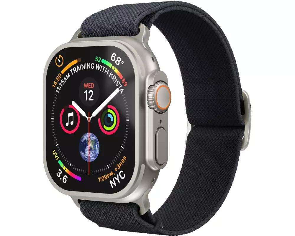 Vonmählen Armband Classic Nylon Loop Apple Watch 42/44/45/49 mm Navy