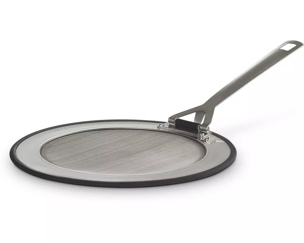 Le Creuset Pfannen Spritzschutz Ø 20-24 cm, Silber