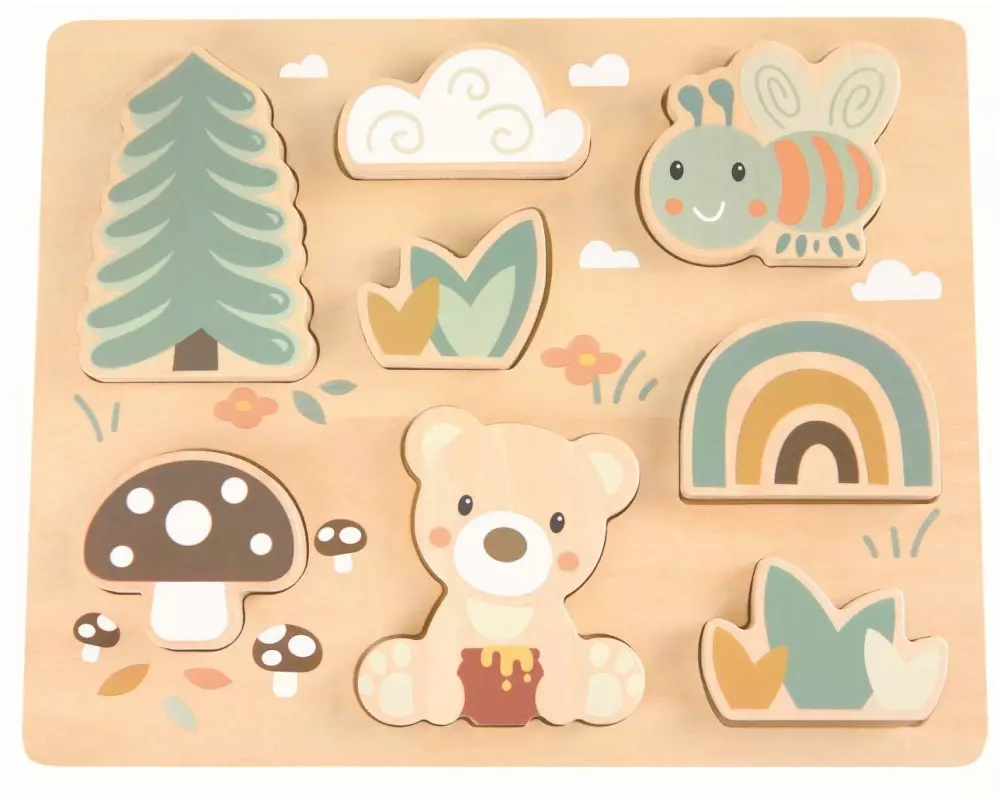 Spielba Holzspielwaren 3D-Puzzle Bär