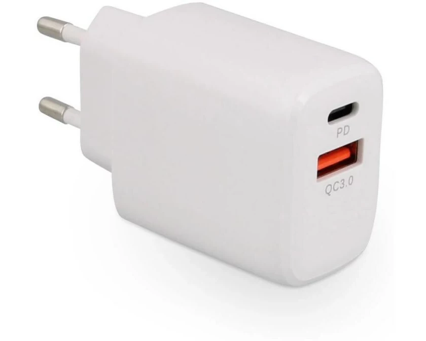 LMP Wall Charger 20W Dual-Port USB-C USB-A 3.0 10er Pack