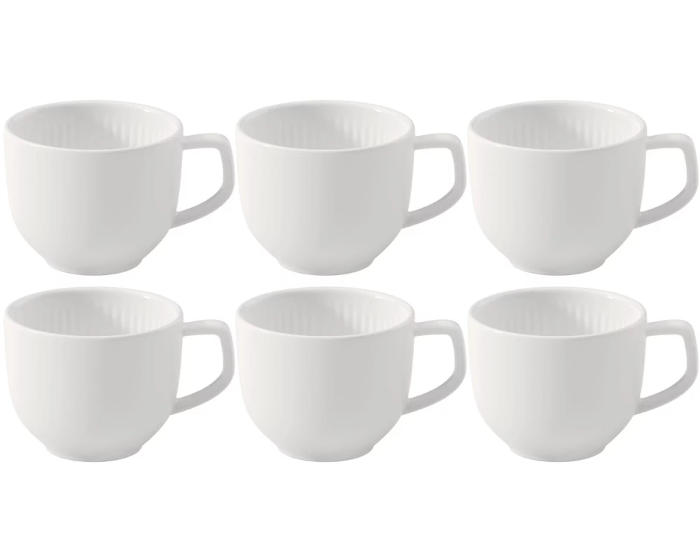 Villeroy & Boch Espressotasse Afina 50 ml, 6 Stück, Weiss