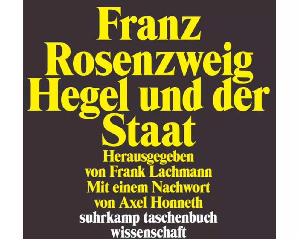 Hegel und der Staat