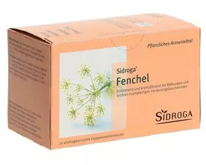 SIDROGA Tee Fenchel 20 Stück