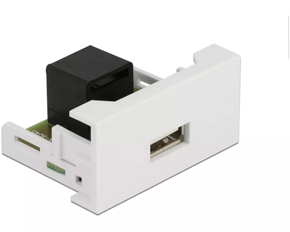 Delock Easy 45 Modul 22.5 x 45 mm RJ45 - USB-A Buchse