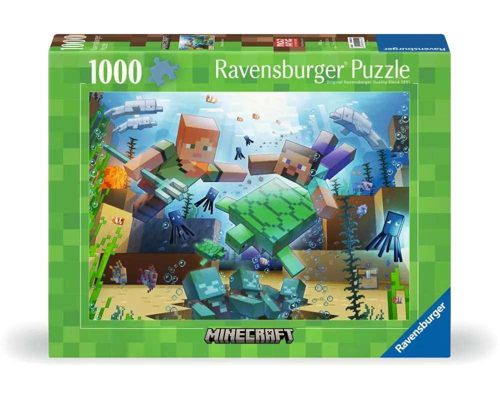 Ravensburger Puzzle Minecraft Mosaic 1000 Teile