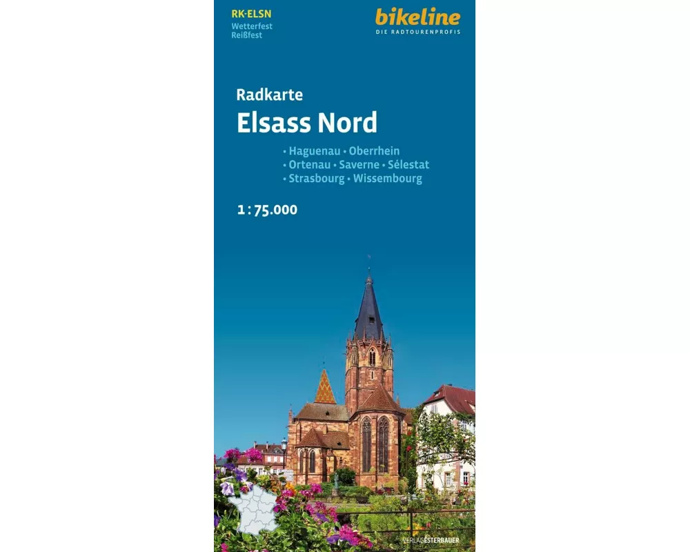 Radkarte Elsass Nord