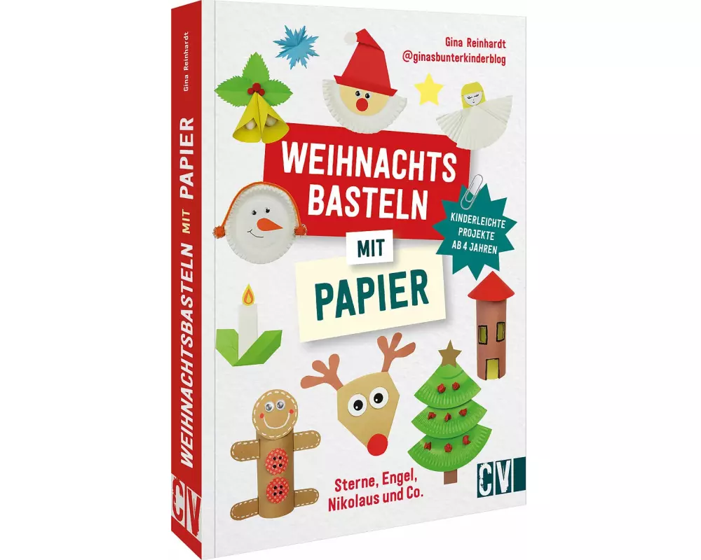 Weihnachtsbasteln mit Papier