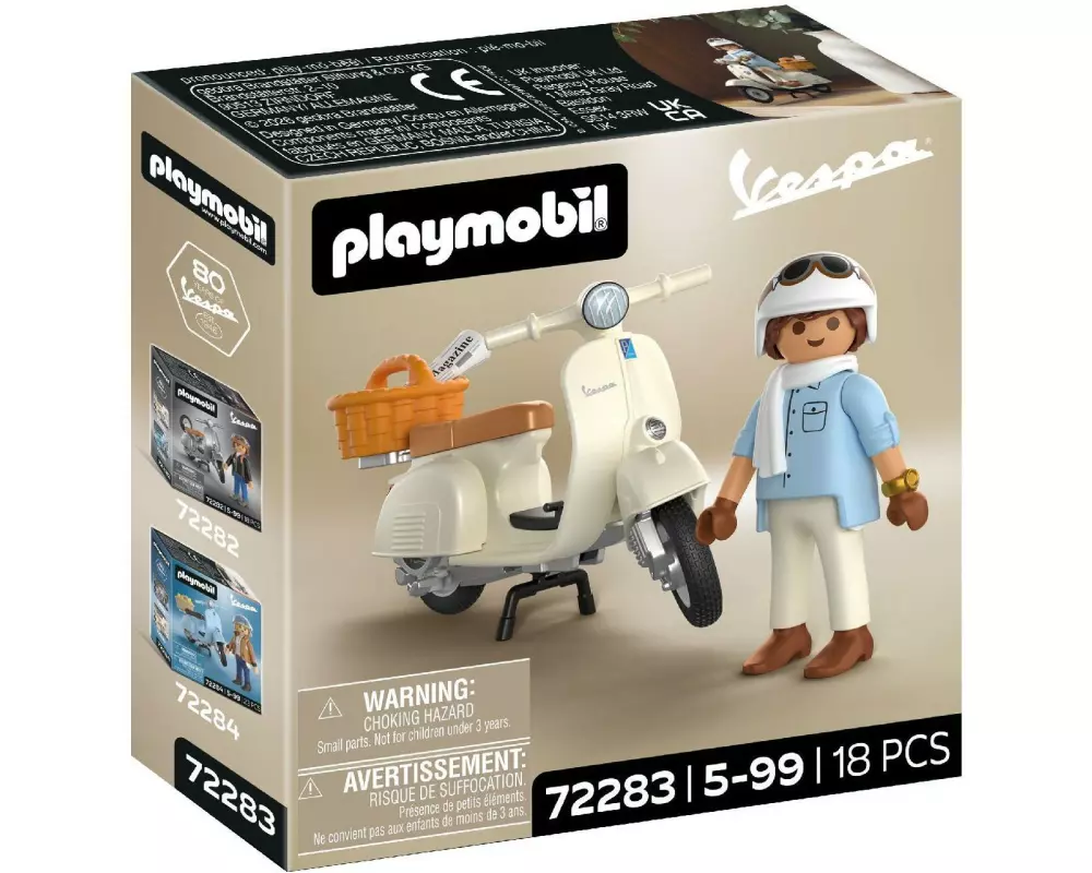 Playmobil 80 Jahre Vespa: Classic Style mit Figur und Zubehör