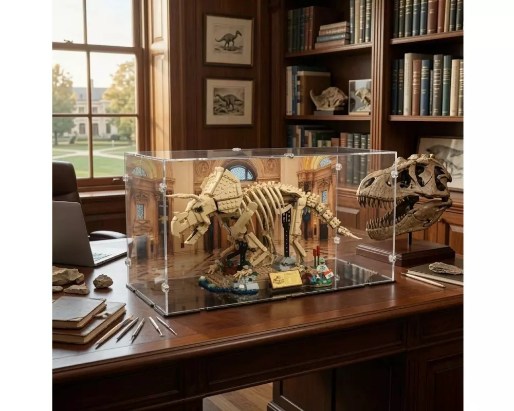 iDisplayit Acryl-Display für LEGO 77985 Triceratops