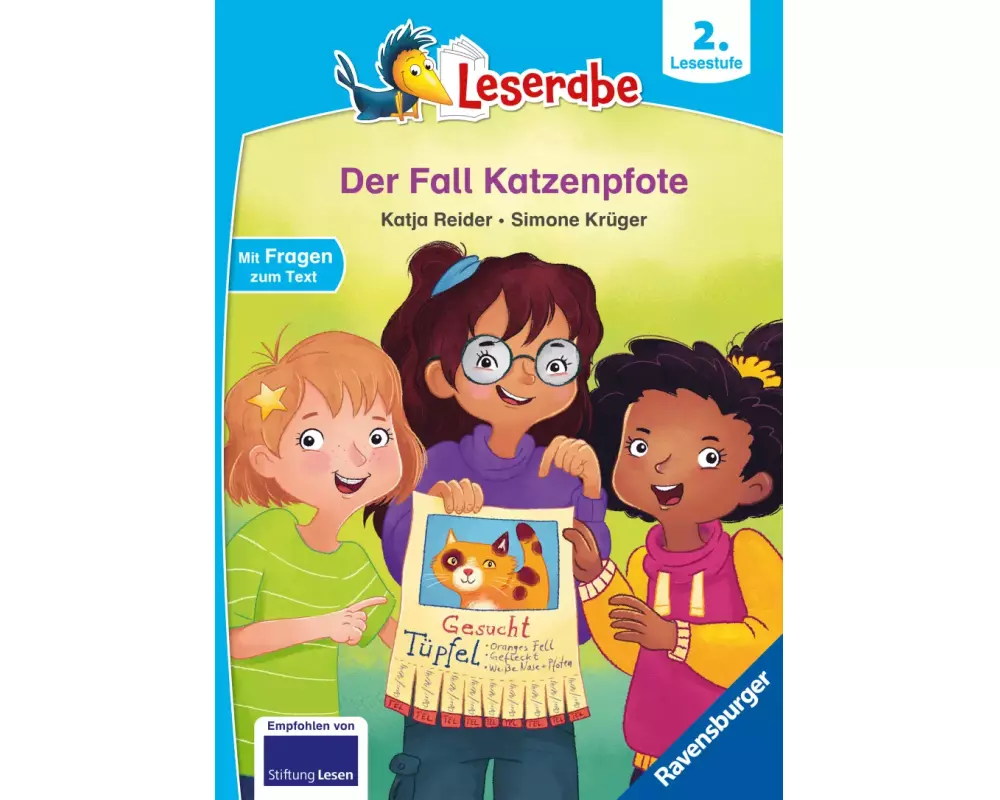Leserabe 2. Lesestufe - Der Fall Katzenpfote