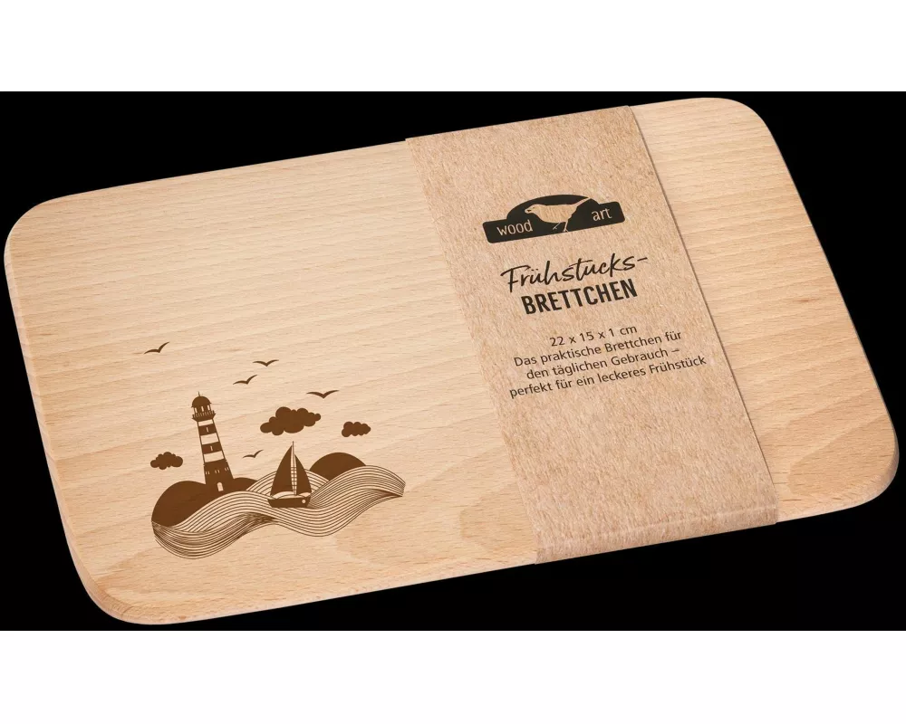 Frühstücksbrett maritim