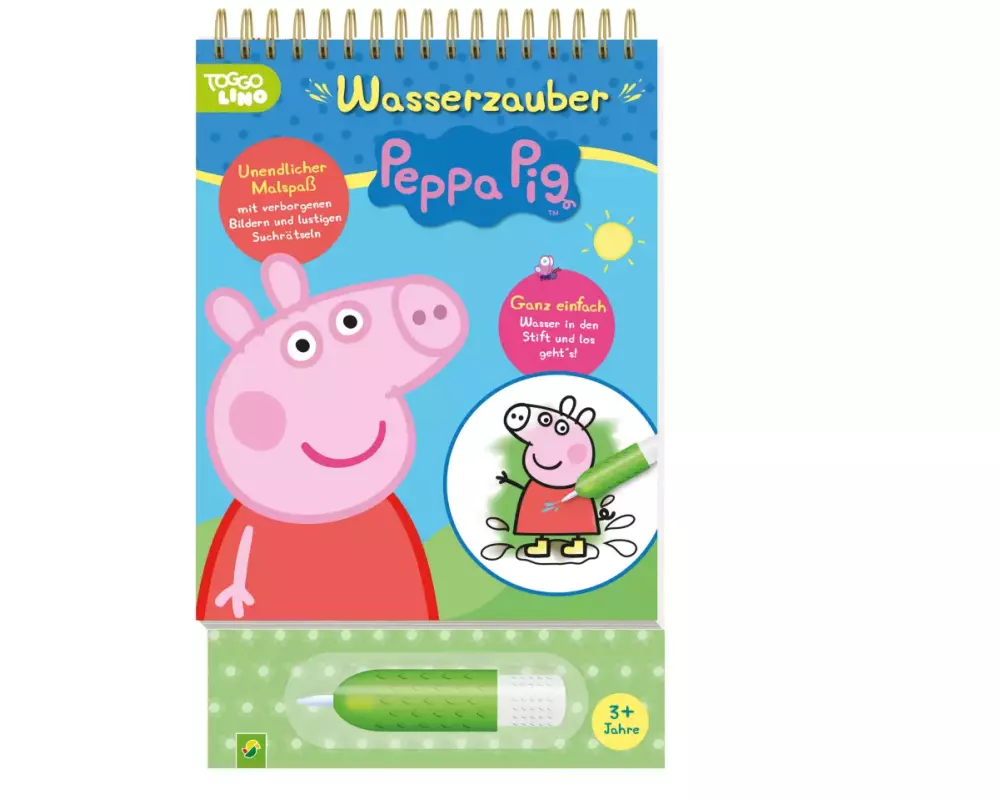 Peppa Pig Wasserzauber - einfach mit Wasser malen