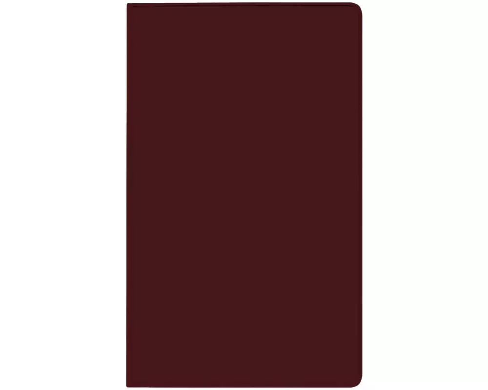 Taschenkalender Pluto geheftet PVC burgund 2024