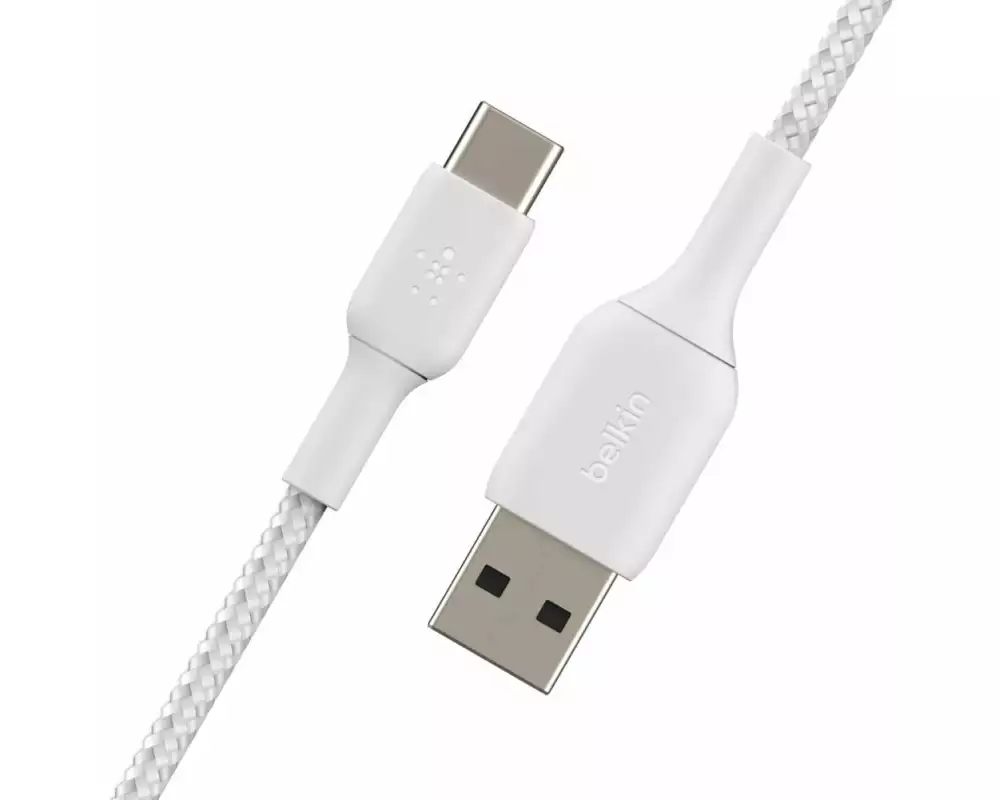 Belkin USB-Ladekabel Braided Boost Charge USB-A - USB-C 1 m